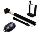 Extendable Selfie Stick with Bluetooth Remote with Universal Phone Holder