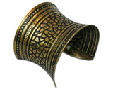 Bronze Tribal Belly Dance Cuff Bracelet