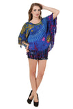 Women's Yoga Poncho Tie Dye Top / Cover Up