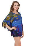 Women's Yoga Poncho Tie Dye Top / Cover Up