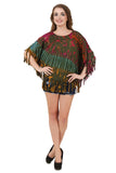 Women's Yoga Poncho Tie Dye Top / Cover Up