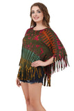 Women's Yoga Poncho Tie Dye Top / Cover Up