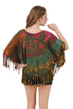 Women's Yoga Poncho Tie Dye Top / Cover Up