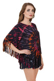 Women's Yoga Poncho Tie Dye Top / Cover Up