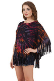 Women's Yoga Poncho Tie Dye Top / Cover Up