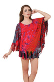 Women's Yoga Poncho Tie Dye Top / Cover Up