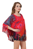 Women's Yoga Poncho Tie Dye Top / Cover Up