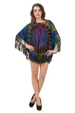 Women's Yoga Poncho Tie Dye Top / Cover Up
