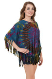 Women's Yoga Poncho Tie Dye Top / Cover Up