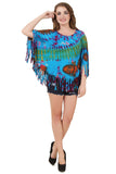 Women's Yoga Poncho Tie Dye Top / Cover Up