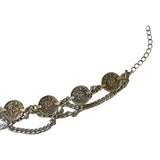 Belly Dance Bohemian Gypsy Hippie Anklet Foot Wrist Jewelry Dangling Coin