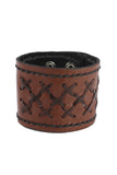 Retro Rock style Geniunje Leather Cuff-Bracelet
