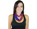 Wholesale Tie Dye Infinity Scarfs & Head Bands