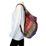 Convertible Tie Dye Messenger Shoulder Purse Backpack