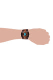 Hippie style leather Wristband with Turquoise accent star design
