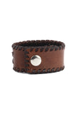 Casual Fashion Leather Wrist Band with Braided design